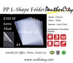 PP L-Shape A4 Folder - Extra Thick - E310-18